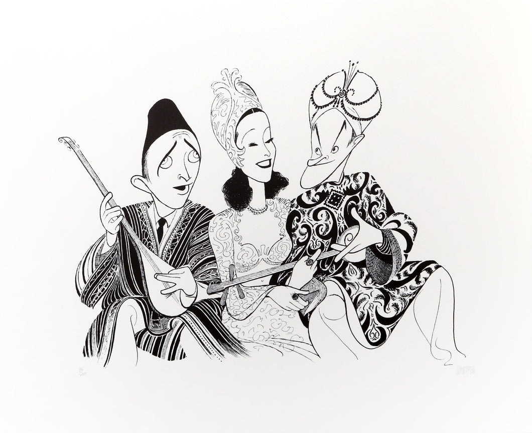 The Road to Morocco Lithograph | Al Hirschfeld,{{product.type}}
