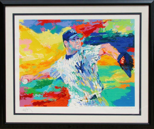 The Rocket: Roger Clemens Screenprint | LeRoy Neiman,{{product.type}}