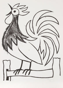 The Rooster 1 Screenprint | Bob Stanley,{{product.type}}