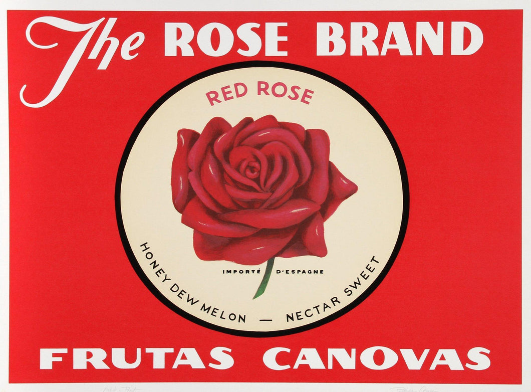 The Rose Brand Screenprint | Barbara Cesery,{{product.type}}