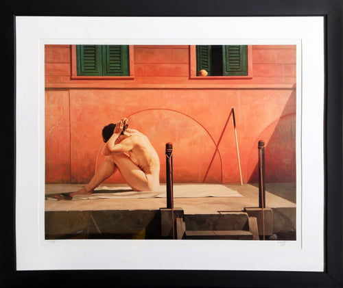 The Rose Terrace Lithograph | Heriberto Cogollo,{{product.type}}