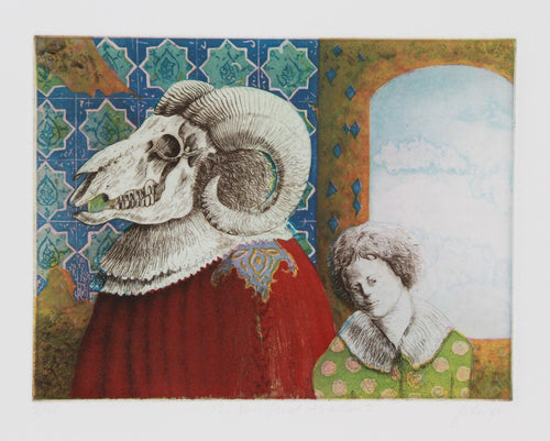 The Sacrafice of Abraham II Etching | Nicolette Jelen,{{product.type}}