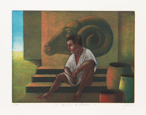 The Sacrifice of Abraham IV Etching | Nicolette Jelen,{{product.type}}