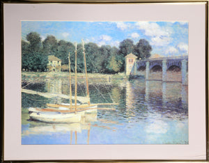 The Seine at Argenteuil Poster | Claude Monet,{{product.type}}