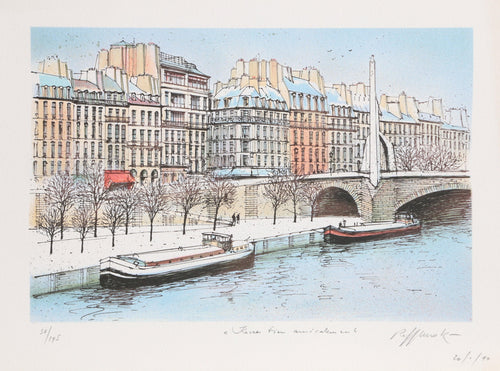 The Seine Lithograph | Rolf Rafflewski,{{product.type}}