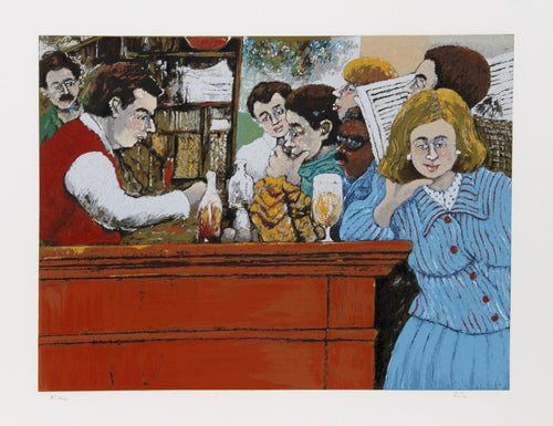 The Select Montparnasse Lithograph | David Azuz,{{product.type}}