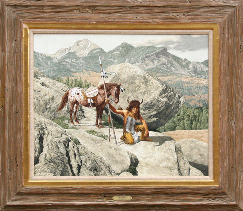 The Sentry's Vigil Oil | Stanley Borack,{{product.type}}