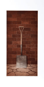 The Shovel Etching | Terence Millington,{{product.type}}