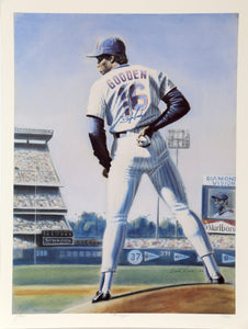 The Sign (New York Mets Dwight Gooden) Lithograph | Jack Lane,{{product.type}}