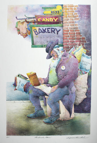 The Simcha Man Lithograph | Seymour Rosenthal,{{product.type}}