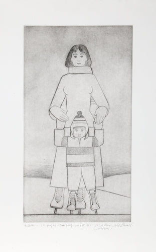 The Skaters Etching | Will Barnet,{{product.type}}