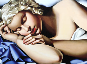 The Sleeping Girl Digital | Tamara de Lempicka,{{product.type}}