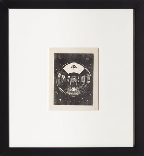 The Sphere Woodcut | M.C. (Maurits Cornelis) Escher,{{product.type}}