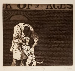 The Stonecutter's Dog Etching | Michael Jacques,{{product.type}}