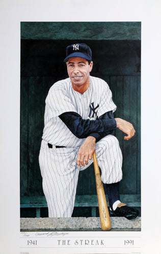 The Streak: Joe DiMaggio Lithograph | Armand LaMontagne,{{product.type}}