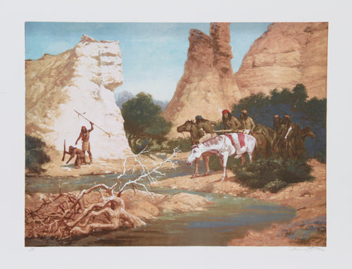 The Trackers Lithograph | Shannon Stirnweis,{{product.type}}