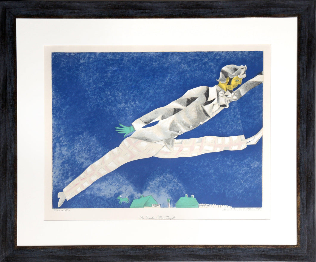 The Traveler Poster | Marc Chagall,{{product.type}}