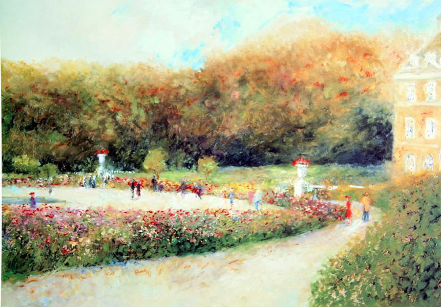 The Tuilleries Lithograph | Joseph Dawley,{{product.type}}