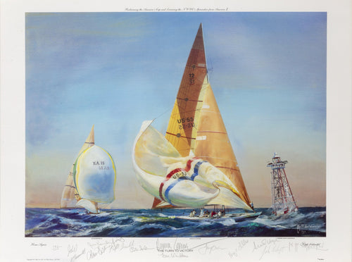 The Turn to Victory Lithograph | Kipp Soldwedel,{{product.type}}