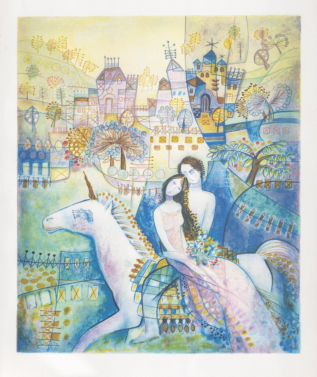 The Unicorn Lithograph | Heshi Yu,{{product.type}}