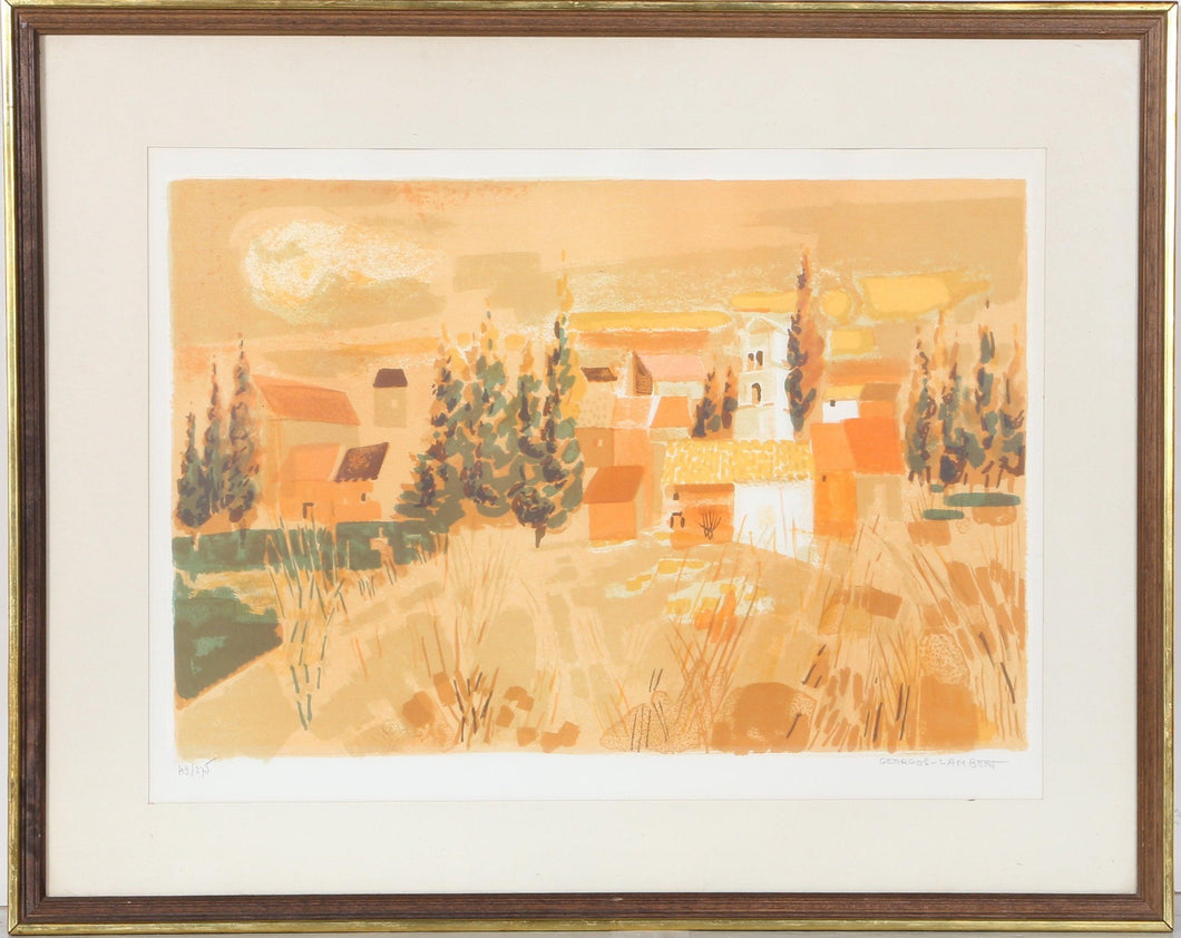 The Village Lithograph | Georges Lambert,{{product.type}}