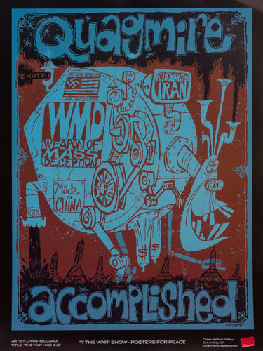 The War Machine Poster | Chris Reccardi,{{product.type}}