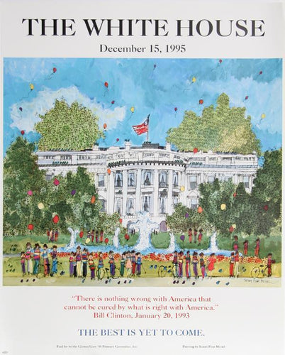 The White House - Bill Clinton Poster | Susan Pear Meisel,{{product.type}}