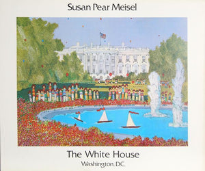 The White House Poster | Susan Pear Meisel,{{product.type}}