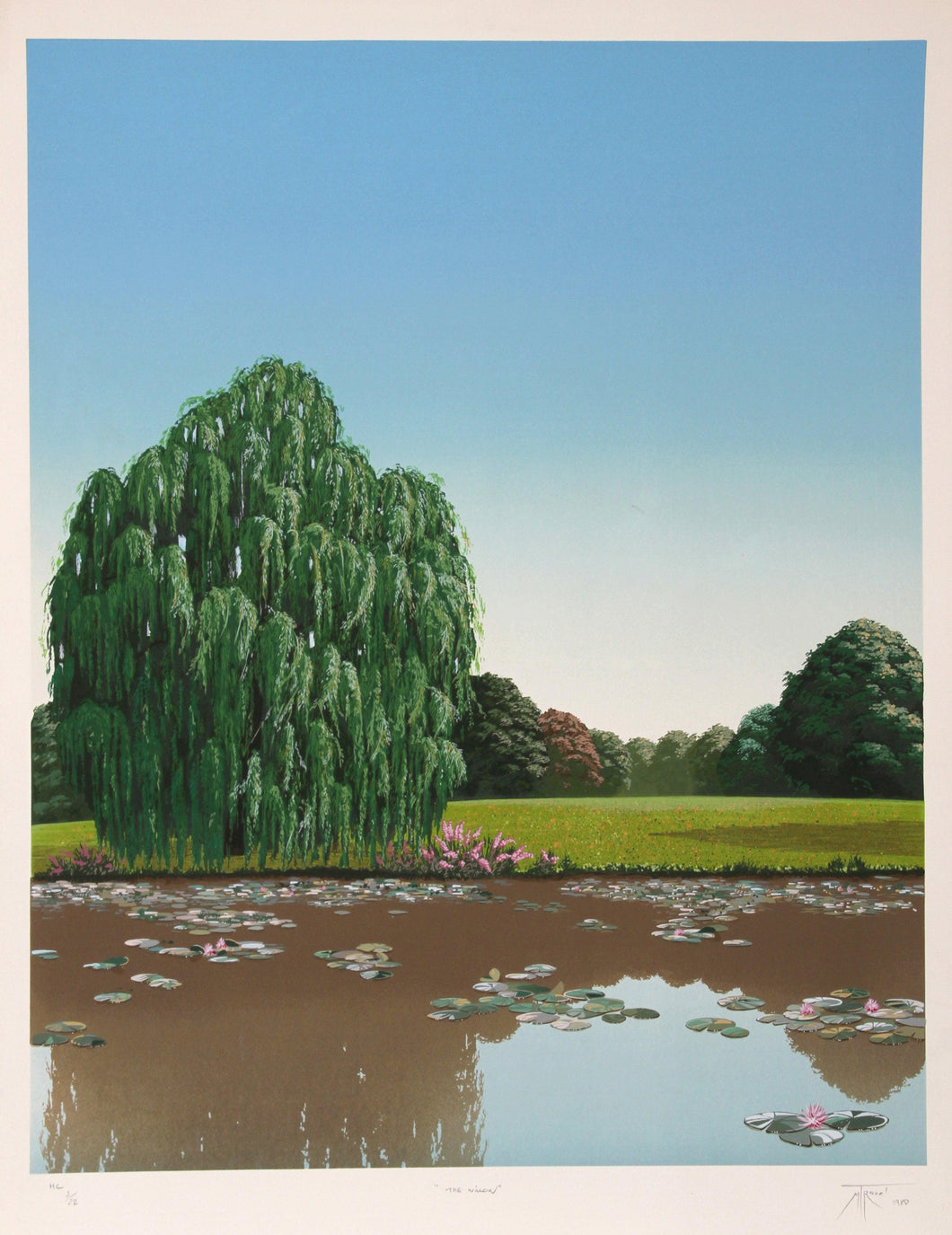 The Willow Lithograph | Michel Tronel,{{product.type}}