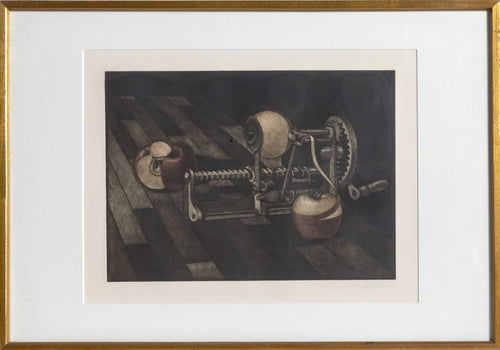 The Witness mezzotint | Byron Bratt,{{product.type}}