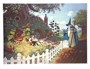 The Wizard's Visit Lithograph | Brothers Hildebrandt,{{product.type}}