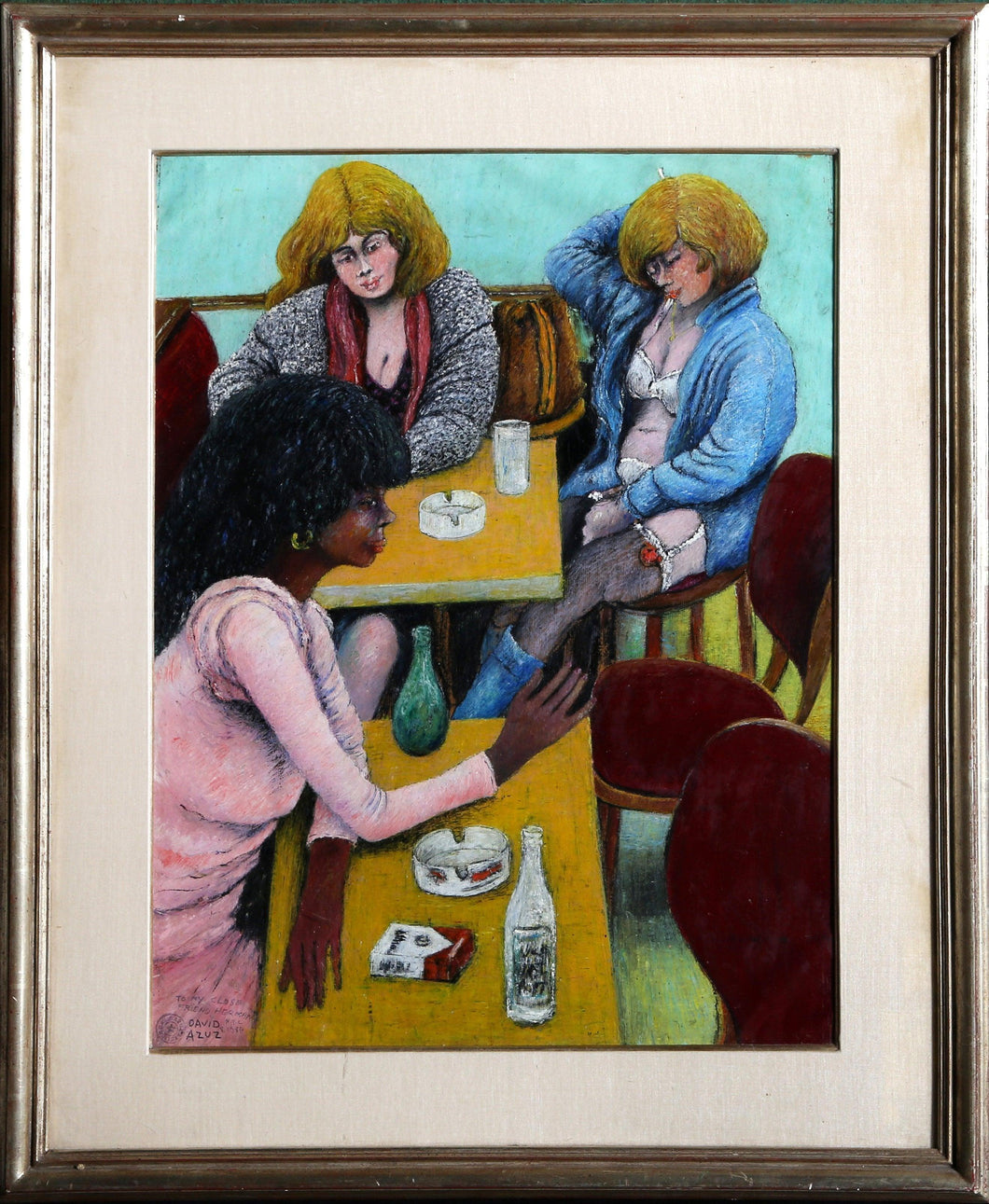 The Women of St. Denis Oil | David Azuz,{{product.type}}