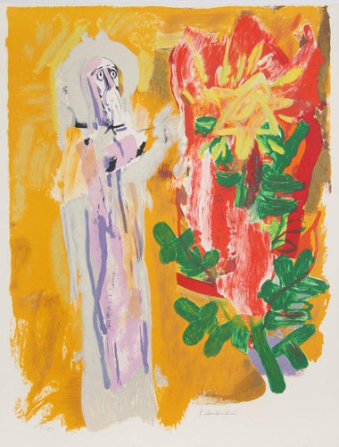 Then the Lord said unto Moses... from the In the Beginning Portfolio Lithograph | Abraham Rattner,{{product.type}}