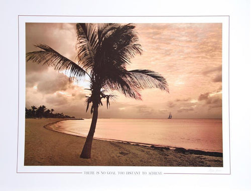 There Is No Goal Too Distant To Achieve Poster | Mike Jones,{{product.type}}