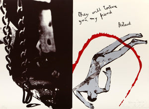 They Will Torture You, My Friend from Conspiracy: The Artist as Witness Screenprint | Leon Golub,{{product.type}}
