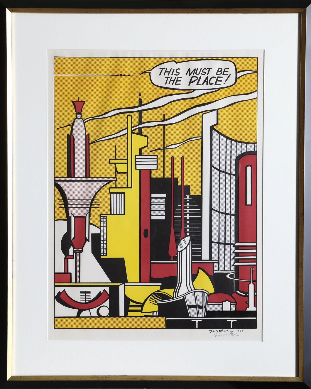 This Must Be the Place (C. III.20) Poster | Roy Lichtenstein,{{product.type}}