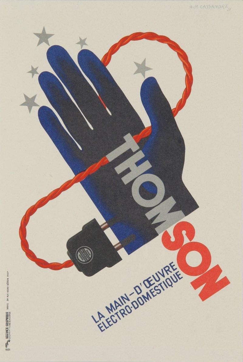 Thomson Poster | Adolphe Mouron Cassandre,{{product.type}}