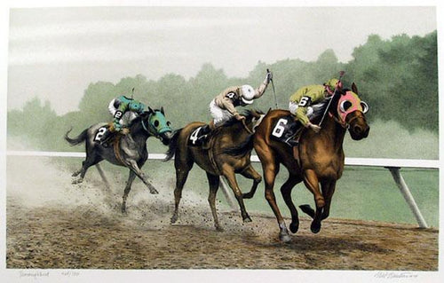 Thoroughbred Lithograph | Mel Hunter,{{product.type}}