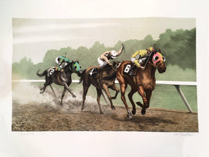 Thoroughbred Lithograph | Mel Hunter,{{product.type}}