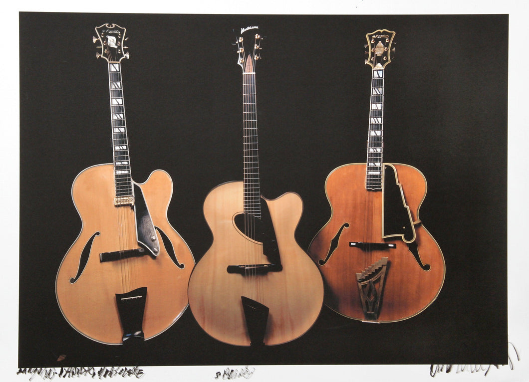 Three Bass Acoustic Guitars Color | Jonathan Singer,{{product.type}}