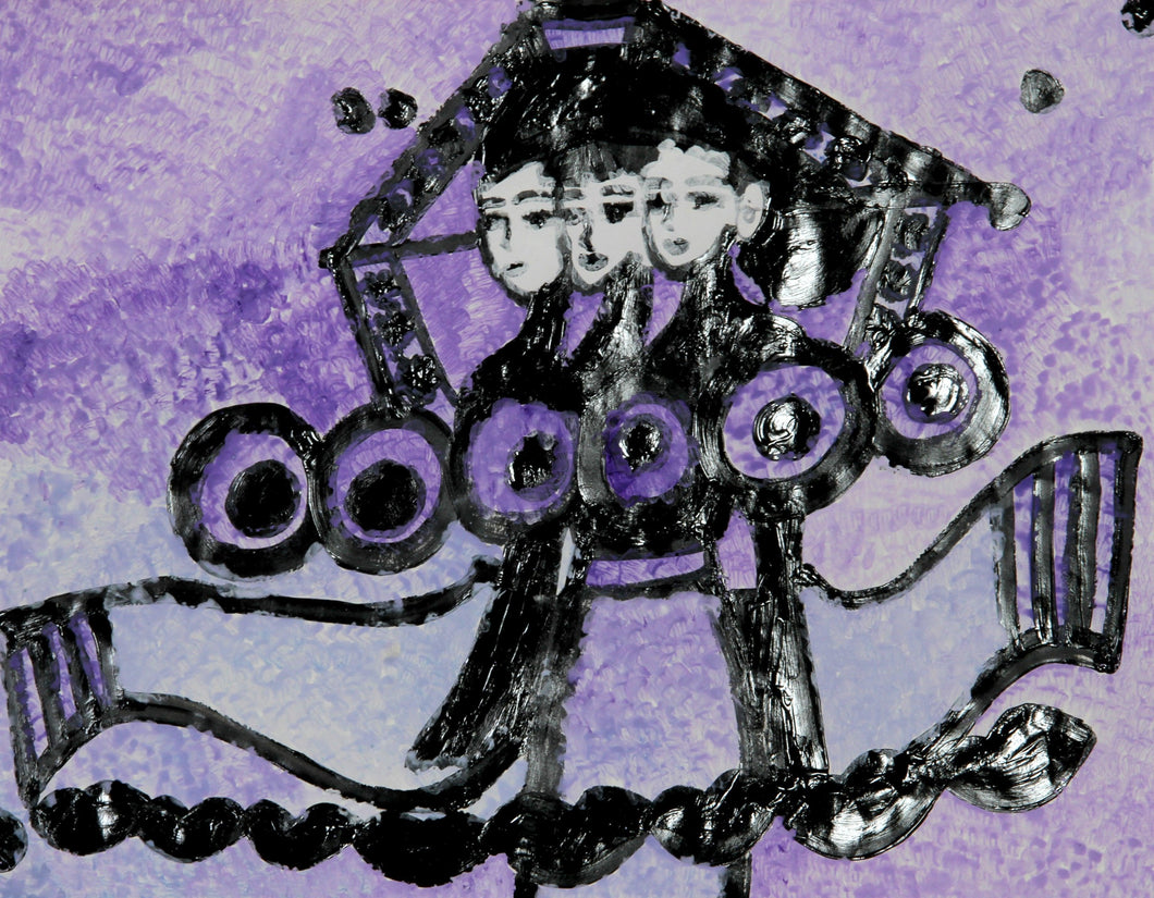 Three Beautiful Women Acrylic | Kyu Sun Ariola,{{product.type}}