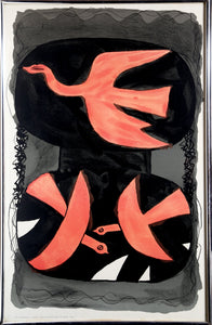 Three Birds Poster | Georges Braque,{{product.type}}
