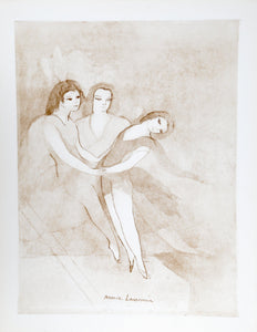 Three Dancers Etching | Marie Laurencin,{{product.type}}