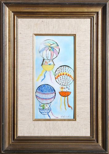 Three Hot Air Balloons Metal | Carol Simkin,{{product.type}}