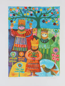 Three Kings Lithograph | Judith Bledsoe,{{product.type}}