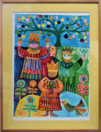 Three Kings Lithograph | Judith Bledsoe,{{product.type}}