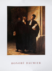 Three Lawyers, Phillips Collection poster | Honore Daumier,{{product.type}}
