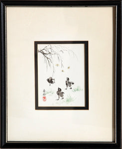 Three Little Birds Watercolor | Kwang-Ling Ku,{{product.type}}