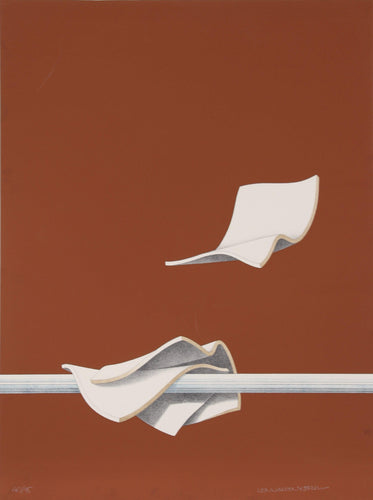Three Sheets (Brown) Screenprint | Lennart Nyström,{{product.type}}