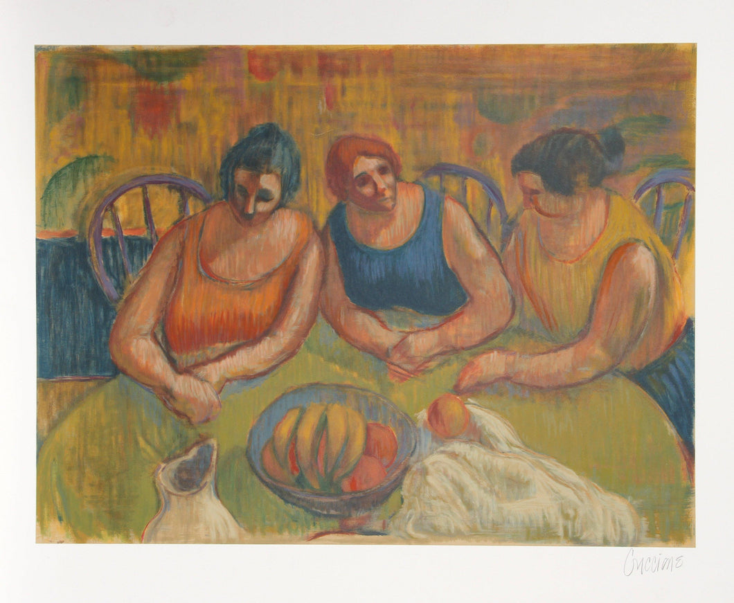 Three Women Lithograph | Bob Guccione,{{product.type}}